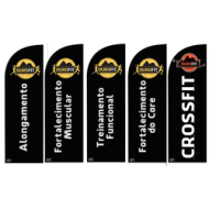Wind Banner RJ   para  Academias CrossFit OuroFit