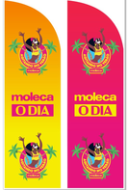 Wind Banner RJ  para Eventos no Rio O Dia Moleca