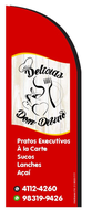 Wind Banner RJ  Para Restaurante Delicias  Dom Divino
