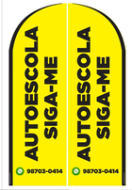 Wind Banner RJ  para Auto Escola Siga-me