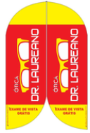 Wind Banner RJ  para Óticas Dr. Laureano