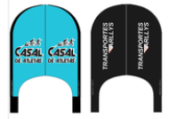 Wind Banner RJ  Casal de Atletas e Transportes Arllys