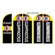 Wind Banner RJ  Para Estacionamento OF AUTO PARK