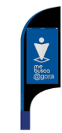 Wind Banner RJ  Para Transporte por Aplicatico Me Busca Agora