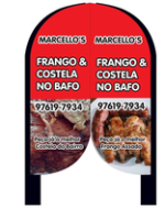 Wind Banner RJ   Frango e Costela no Bafo Marcello´s