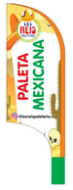 Wind Banner RJ  Sorvetes e Picolés Los Reis Paleta Mexicana