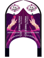 Wind Banner RJ  Esmalteria Jô and Lô