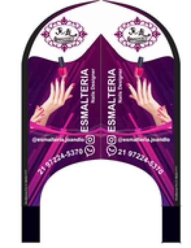 Wind Banner RJ  Esmalteria Jô and Lô