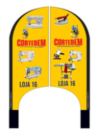 Wind Banner RJ  para Maquinas de Costura Corte Bem