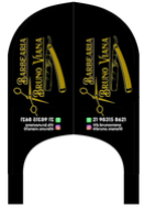 Wind Banner RJ  Barber Shop Bruno Viana