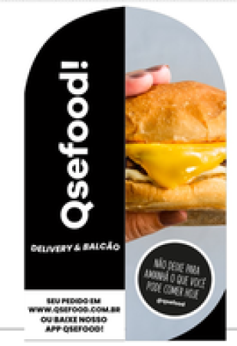Wind Banner RJ  Para Fast Food QseFood!