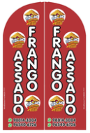 Wind Banner RJ  Frango Assado Toca do Frango