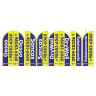 Wind Banner RJ  para lojas de drywall  Felms