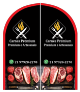 Wind Banner RJ  Carnes Premium e Artesanais