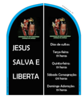 Wind Banner RJ  Assenbléia de Deus Couraça