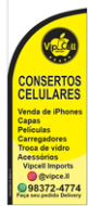 Wind Banner RJ  Vip Cell Conserto de Celulares