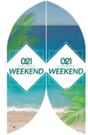 Wind Banner RJ  para 021 Weekend