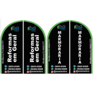 Wind Banner RJ  para Reformas e Obras Azael à Obra