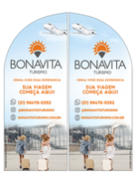 Wind Banner RJ  para Turismos Bona Vita