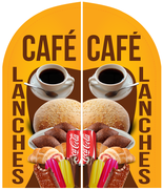 Wind Banner RJ  Para Cafeterias e Lanchonetes