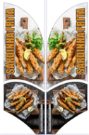 Wind Banner RJ  Sardinha Frita