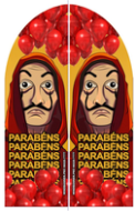 Wind Banner RJ  La Casa de Papel