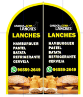 Wind Banner RJ  Lanchonete Carioca Lanches
