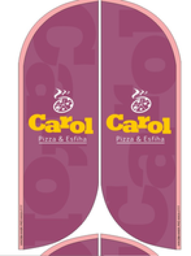 Wind Banner RJ  Pizzaria Carol Pizzas