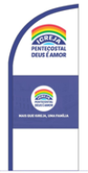 Wind Banner RJ  para Igrejas Evangélica Deus é amor