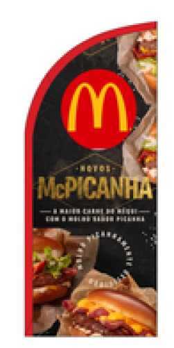 Wind Banner RJ  Mc Donalds Picanha