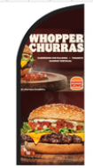Wind Banner RJ  Burger King Whopper Churras