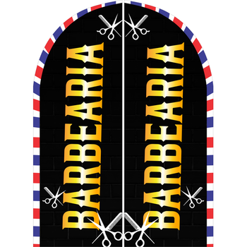 Wind Banner: Barbearia