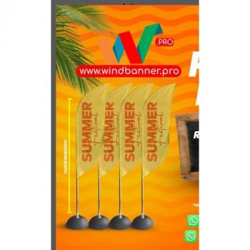 Wind Flags RJ  Pena Fina 2 por 340,00