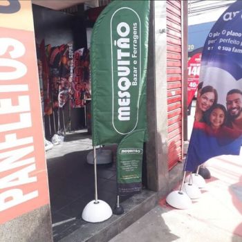 3 UNIDADES  | WIND BANNER 2,30 METROS SUPER OFERTA LIMITADA