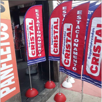 WIND BANNER 2,30 METROS SUPER OFERTA LIMITADA