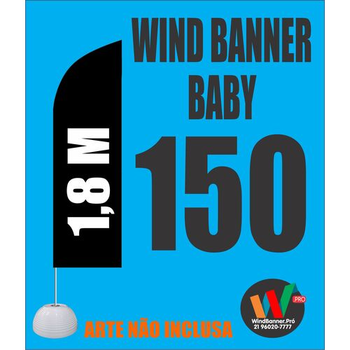 Wind Banner Baby 1,80 Metros