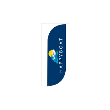 Wind Banner RJ  para fábrica de lanchas HappyBoat