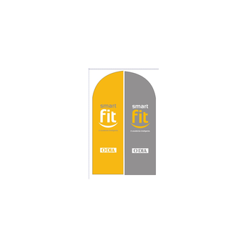 Wind Banner RJ   para  Academias Smart Fit