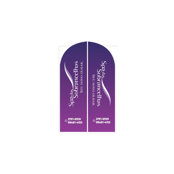 Wind Banner RJ   para Salão de Beleza Spa das Sonbrancelhas