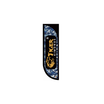 Wind Banner RJ  para Uniformes e Kimonos Tiger