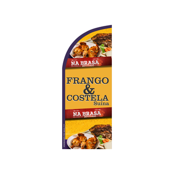 Wind Banner RJ  Frango e Costela na Brasa