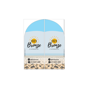 Wind Banner RJ  021 Bronze Bronzeamento Artificial