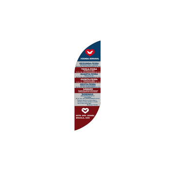 Wind Banner RJ  Agenda Semanal Igreja Universal