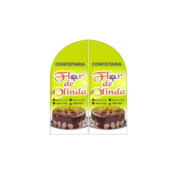 Wind Banner RJ  Confeitaria Flor de Olinda