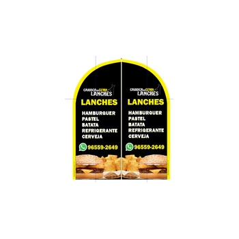 Wind Banner RJ  Lanchonete Carioca Lanches