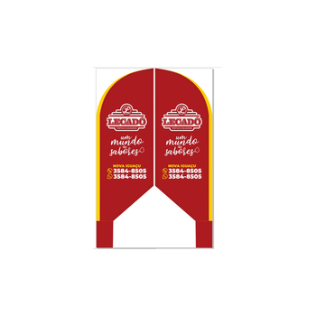Wind Banner RJ  Legadô Tortas e Salgados
