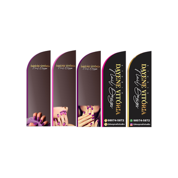 Wind Banner RJ  Nail Design Dayene Vitoria
