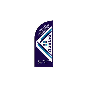 Wind Banner RJ  Para Material de Construção Azulão