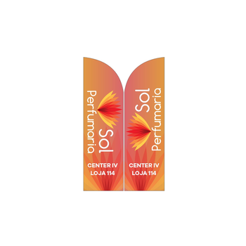 Wind Banner RJ  Para Perfumaria Sol Perfumaria