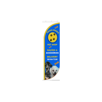 Wind Banner RJ  Patas Mania